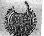 1 2 3 Рис 26 Великий Новгород Ювелирные изделия261 Колт усерязь - фото 54