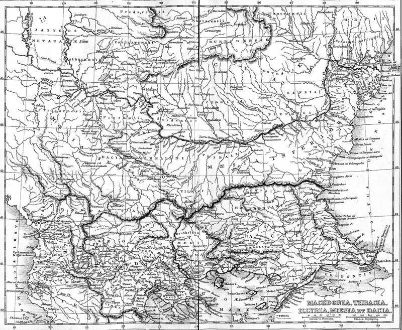 Древняя Македония и соседние территории Иллирия Мёзия Фракия и Дакия в - фото 1