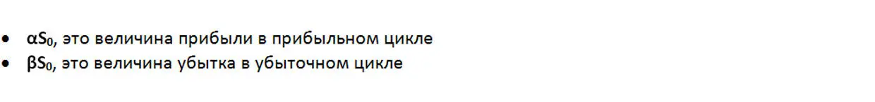 Всегда α0 Если α0 то Ипроцесс никогда не будет прибыльным Этот случай в - фото 3