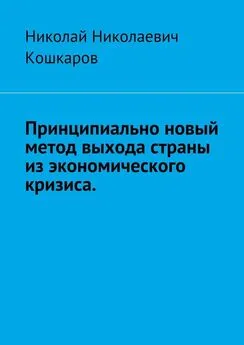 Николай Кошкаров - Принципиально новый метод выхода страны из экономического кризиса