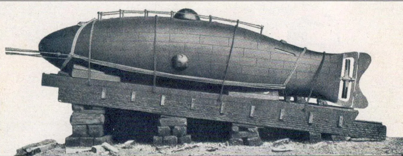 Ictíneo Armada Española Лодка длиной 7 метров имела прочный корпус - фото 2