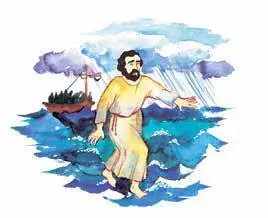 Христовы ученики плыли в лодке Уже наступила ночь дул сильный ветер Апостолы - фото 16