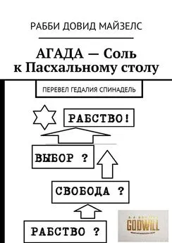 Рабби Довид Майзелс - АГАДА – Соль к Пасхальному столу. Перевел Гедалия Спинадель