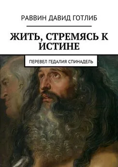 Раввин Давид Готлиб - Жить, стремясь к истине. Перевел Гедалия Спинадель