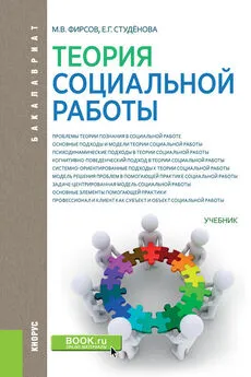 Елена Студёнова - Теория социальной работы