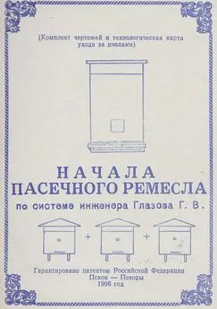 Геннадий Глазов - Начала пасечного ремесла по системе инженера Глазова Г.В.