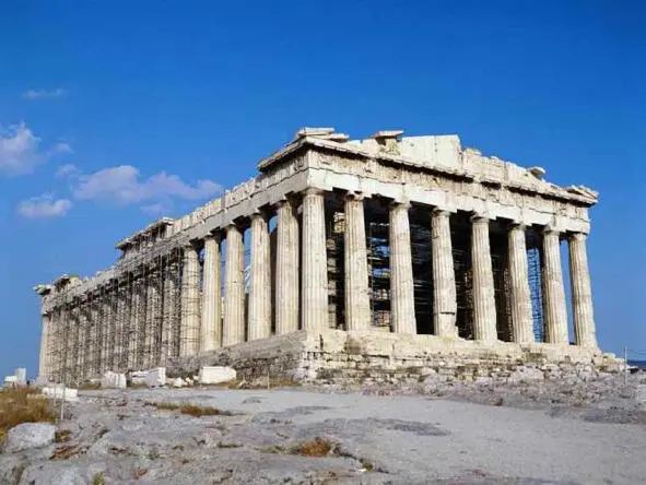 Храм богини Артемиды А какой ужас навивает эта красота развалин Дворца Ты - фото 3