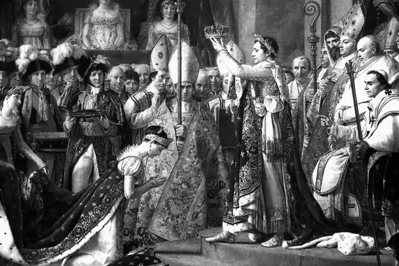 ЖакЛуи Давид Коронация Наполеона фрагмент 18051808 гг Франсуа Жерар - фото 34