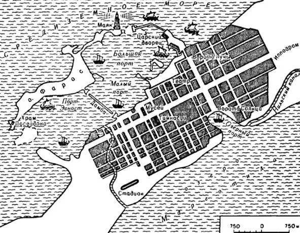 План города Александрии начало I тысячелетия Многострадальная Александрийская - фото 2
