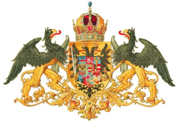 Большой герб Австрии утвержденный в 1915 г Средний государственный герб не - фото 25