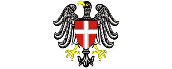 Большой герб г Вена Герб земли Вена ХІХ в ВЕРХНЯЯ АВСТРИЯ Эта древняя - фото 39
