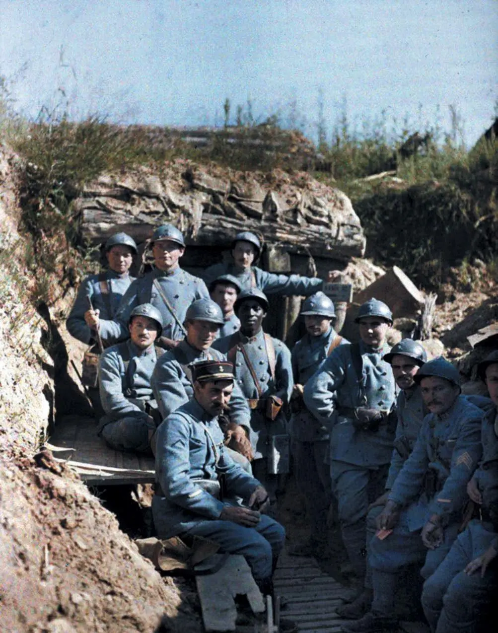 Французские солдаты в окопах лето 1916 г Гл ава I НА ПУТИ К ВОЙ НЕ - фото 1