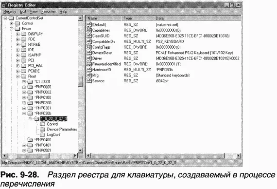 ЭКСПЕРИМЕНТ просмотр детальных сведений об узлах устройств в диспетчере - фото 100