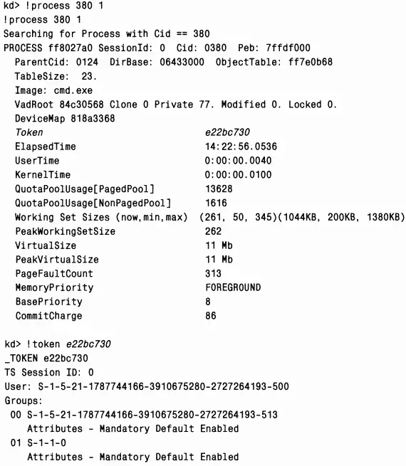 Содержимое маркера можно косвенно увидеть с помощью Process Explorer - фото 11