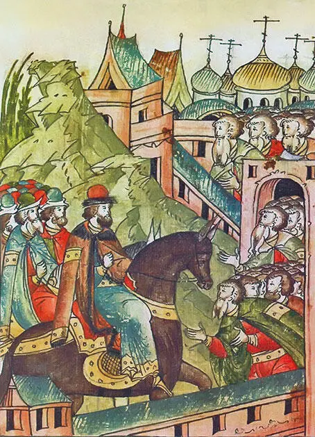 Владимир Всеволодович Мономах прибывает в Киев на престол отца и деда в 1113 г - фото 6