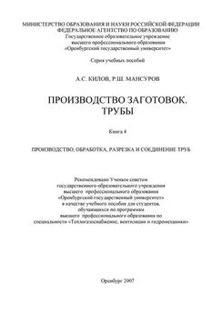 Рустам Мансуров - Производство заготовок. Трубы