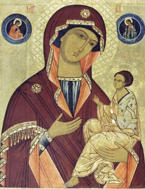 Грузинская икона Божией Матери XVI в Магометане язычники знают о любви и - фото 4