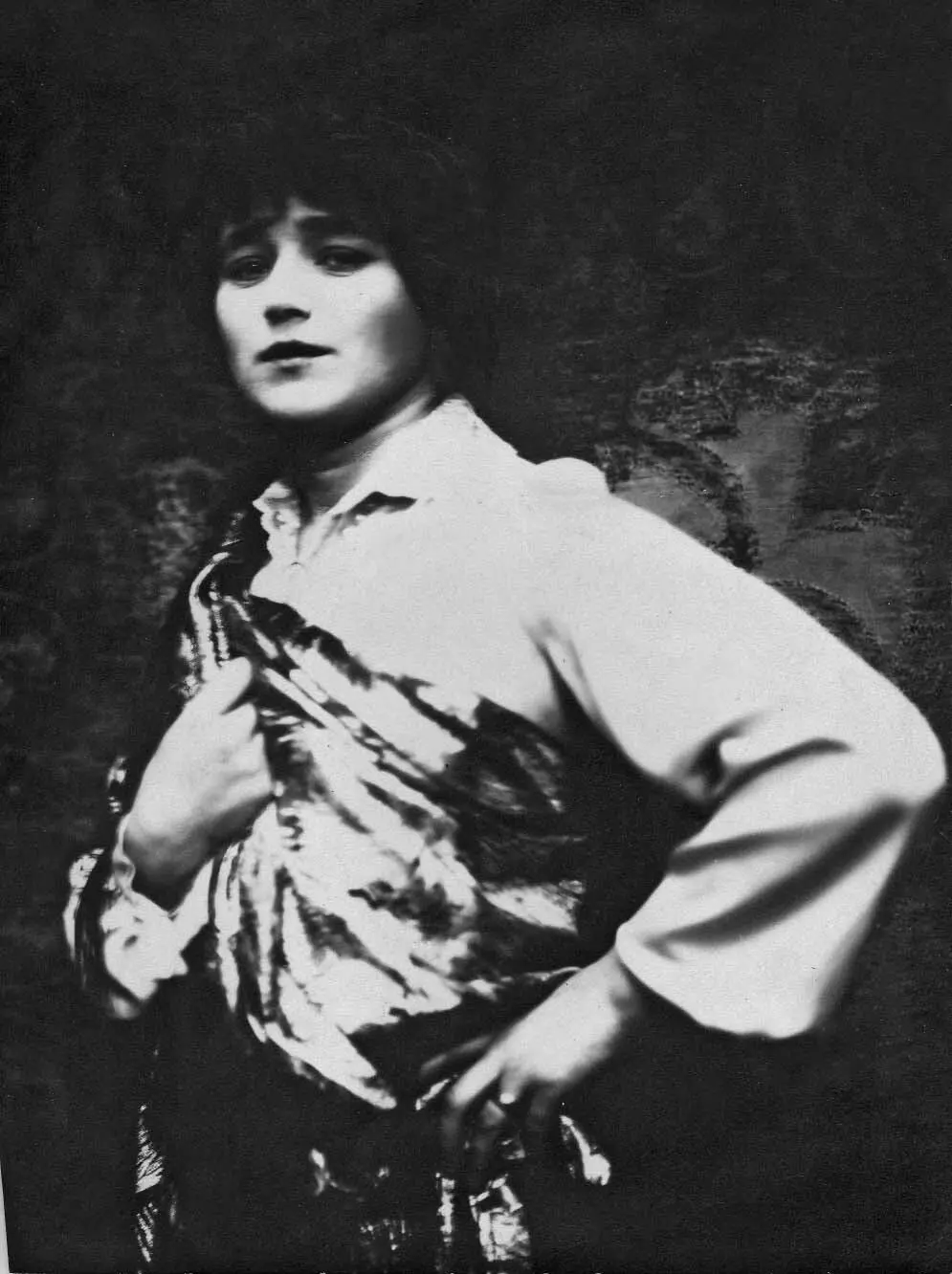1928Париж Жена художника Полина Николаевна МамичеваНюренберг 18941978 - фото 3