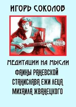 Игорь Соколов - Медитации на мысли Фаины Раневской, Станислава Ежи Леца, Михаила Жванецкого