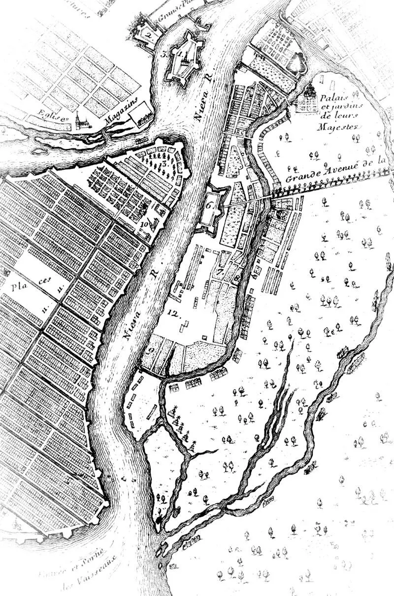 Река Мойка Фрагмент плана СанктПетербурга 1717 год Любопытно отметить что - фото 4