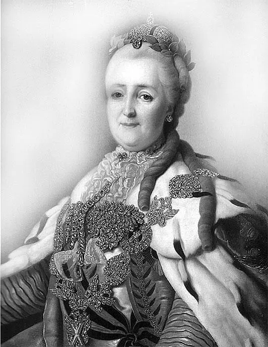 Екатерина II Неизвестный художник XVIII в Судя по всему Екатерина II была - фото 2