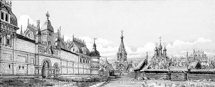 Церковь Сергия Радонежского Богоявленского монастыря в Московском Кремле М - фото 9