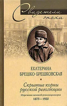 Екатерина Брешко-Брешковская - Скрытые корни русской революции. Отречение великой революционерки. 1873-1920