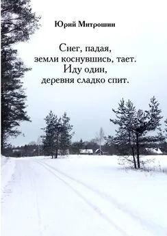 Юрий Митрошин - Снег, падая, земли коснувшись, тает. Иду один, деревня сладко спит