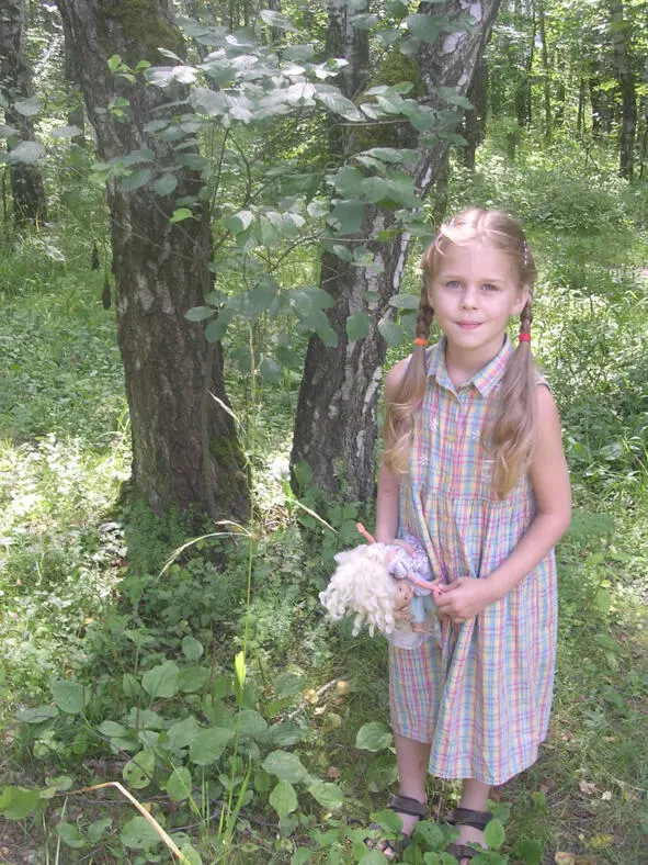 Лето 2005г 2я дочка Сонечка Будет смирение будут и силы будет и терпение - фото 15