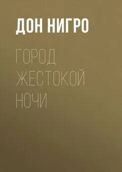 Дон Нигро - Город жестокой ночи