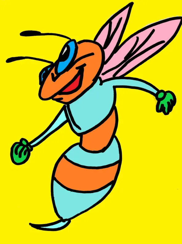 Пчела У пчелы полно работы Заполняет мёдом соты Конец - фото 5