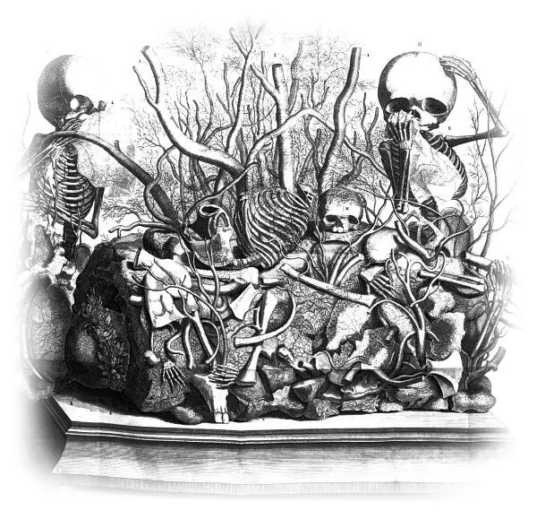 Memento mori Гравюра XVIII века Художник неизвестен Получив в свои руки - фото 24