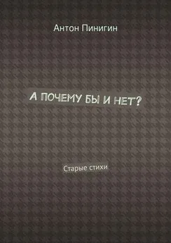 Антон Пинигин - А почему бы и нет? Старые стихи