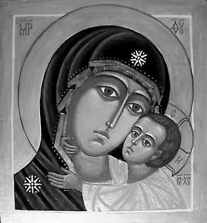 Богородица Материнское счастье мадонны Детский лик и тревожная мать В - фото 23
