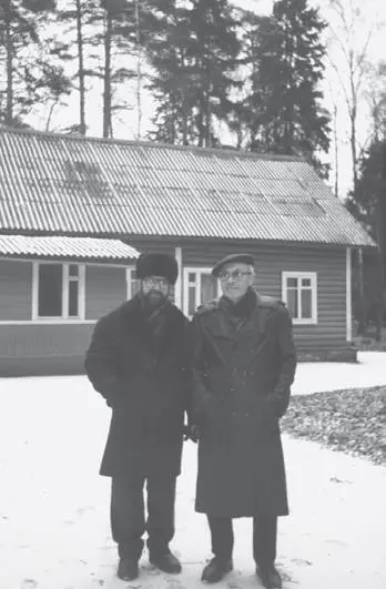 Переделкино С писателем Борисом Екимовым Подруга Жены Ольга Герасёва Подруга - фото 52