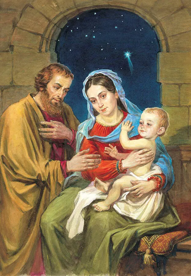 Святое семейство Бегство Святого семейства Иосиф взяв Марию с Иисусом - фото 4