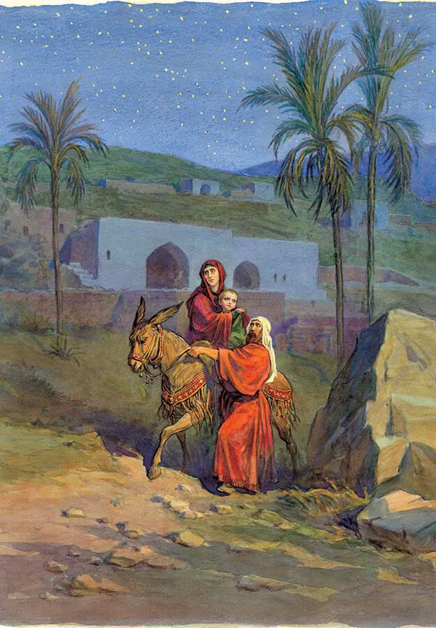 Иосиф взяв Марию с Иисусом ночью же направился в Египет В ту же ночь явился - фото 5