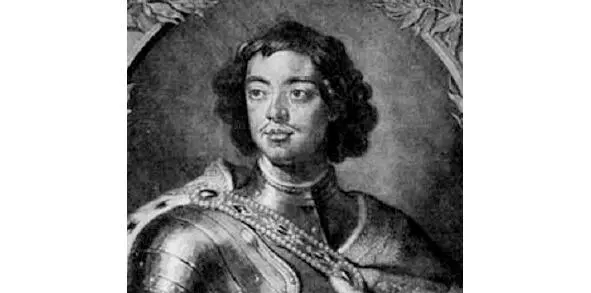 Петр Фрагмент с картины художника Питера Шенка 1696год 30 июлявышли в - фото 47