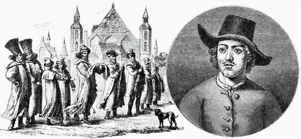 Великое посольство1697 года Старинная гравюра17 века Российскому дворянину - фото 54