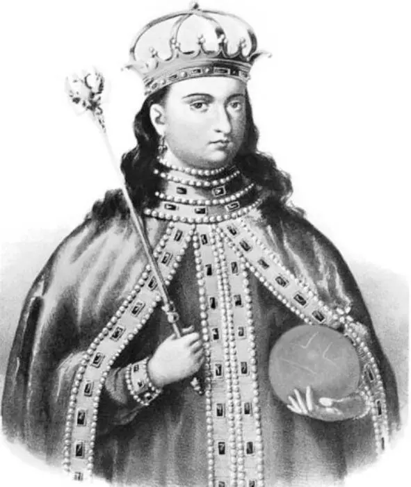 Царевна Софья Гравюра 18 века Неизвестный художник 5 июня 1682 годапосланы - фото 7