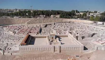 Модель Храма Ирода Великого Музей Израиля Иерусалим Современное фото Б - фото 8