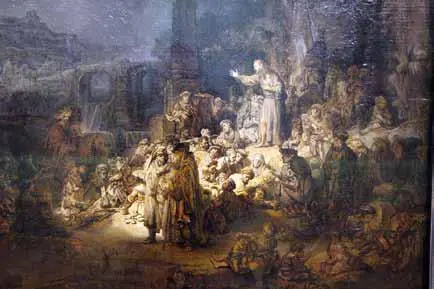 Проповедь Иоанна Крестителя Рембрандт ван Рейн 1635 г Рассказ о начале - фото 14