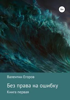 Валентин Егоров - Без права на ошибку. Книга первая