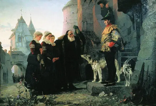 Право господина Василий Паленов 1874 Право первой ночи ЖюльАрсен - фото 2