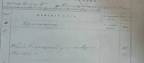 1 2 Гаврил Осипович 63умер в 1845 году Гаврилы сын Илья 33умер в 1835 году - фото 12