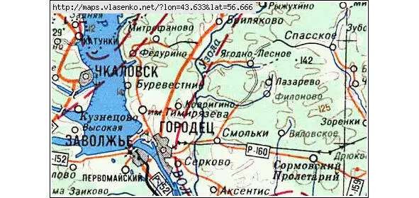 Смольки на современной карте 14 июня 1845 года из Нижегородской Удельной - фото 3