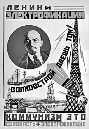 Советский плакат 1925 г Все помнят ленинскую формулу что такое коммунизм - фото 106