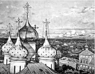 К Юон Купола и ласточки 1921 г Выйдешь за околицу лесная чаща - фото 65