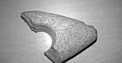 Фрагмент каменного топора фатьяновской культуры эпоха бронзы Из раскопок в - фото 6