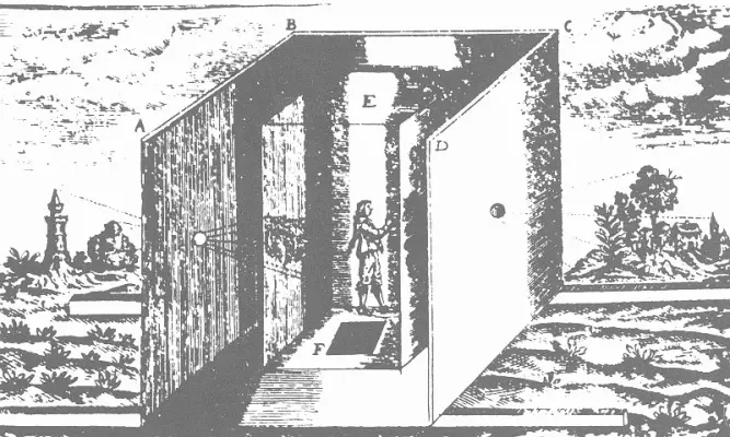 Большая камераобскура сооруженная в Риме Атанасиусом Кирчером в 1646 году - фото 13